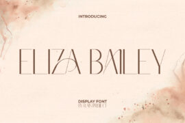 Eliza Bailey Demo Font