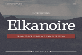 Elkanoire Font