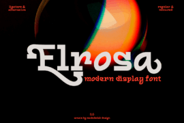 Elrosa DEMO Font