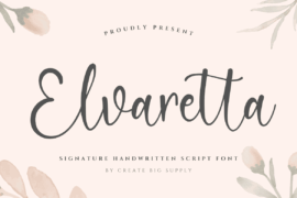 Elvaretta Font