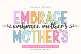 Embrace Mother’s Font
