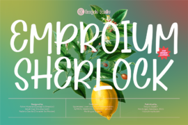 Emporium Sherlock Font