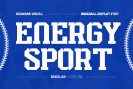 Energy Sport Demo Font