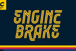 Engine Brake Font