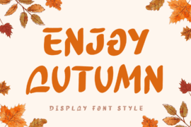 Enjoy Autumn Demo Font