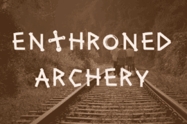 Enthroned Archery Font