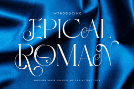 Epical Roman Font Family