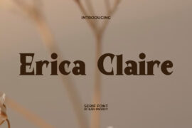 Erica Claire Demo Font