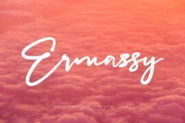 Ermassy Brush Font