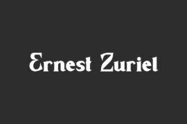 Ernest Zuriel Demo Font