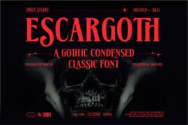 Escargoth Demo Font