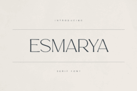 Esmarya Demo Font