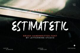 Estimatetic Demo Font
