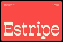 Estripe Font Family