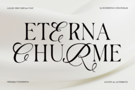 Eterna Churme Font Family
