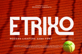 Etrixo DEMO Font