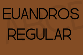 Euandros Font