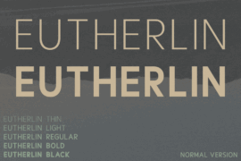 Eutherlin Font Family