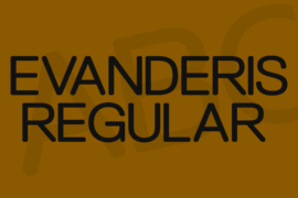 Evanderis Font