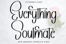 Everything Soulmate Font