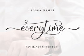 Everytime Font