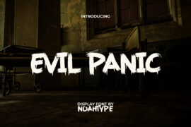 EvilPanicDemo Font