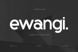 Ewangi Trial Font