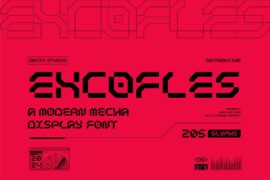 Excofles Demo Font