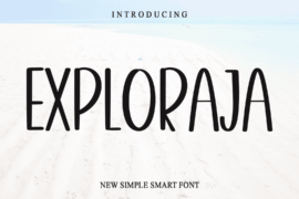 EXPLORAJA Font