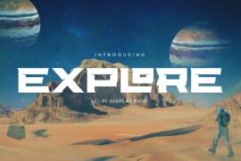 Explore Sci-Fi DEMO Font