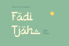 Faditjah Font
