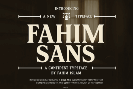 Fahim Sans Font