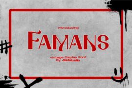 Famans Font