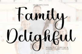 Family Delighful Font