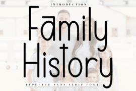 Family History Font