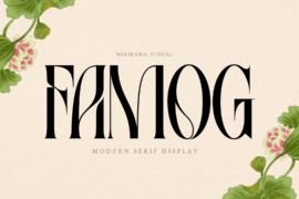 Famog Demo Font