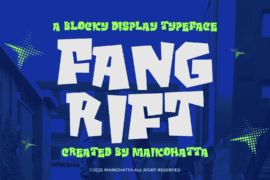 Fang Rift Font Family