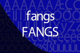 Fangs Font