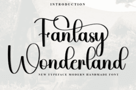 Fantasy Wonderland Font