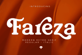 Fareza Demo Font