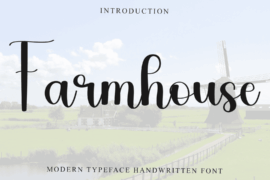 Farmhouse Design Font