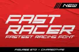 FAST RACER Font
