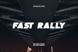 Fast Rally Demo Font