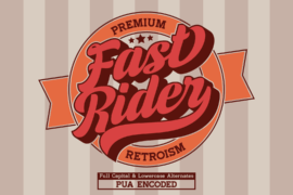 Fast Rider Font Family