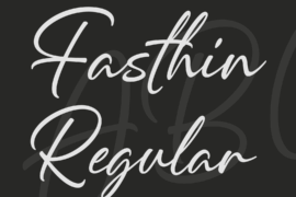 Fasthin Font