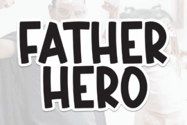 FATHER HERO Font