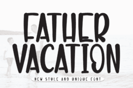 Father Vacation Font