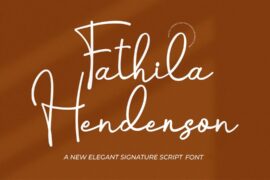 Fathila Henderson Font