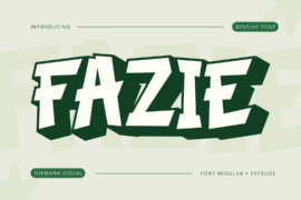 Fazie Retro Demo Version Font