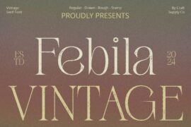 Febila Vintage Demo Font
